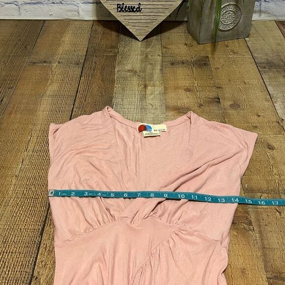 Free people light pink midi dress - Picture 7 of 14